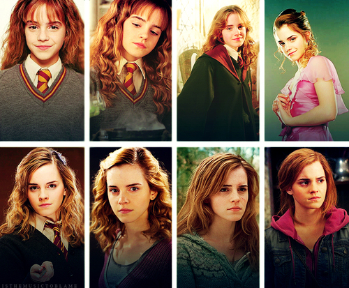Hermione Through the Years