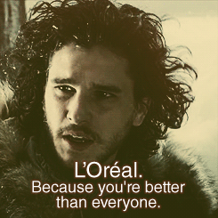  L’Oréal. Because you’re better than everyone