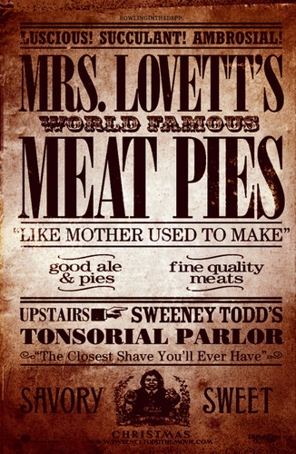  Mrs. Lovett's Meat Pies