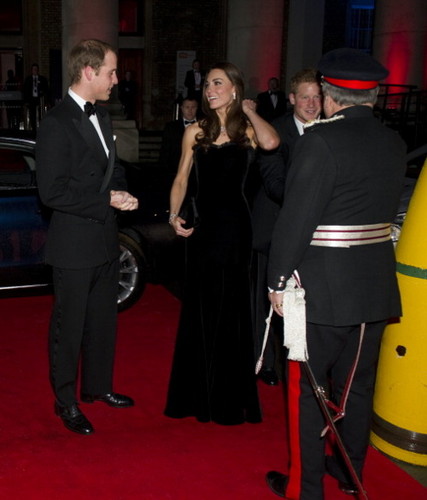 Prince William and Catherine at the Imperial war mueum