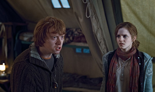  Ron and Hermione fight
