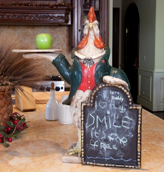  Rooster Chalkboard a message written oleh Paris from the house where MJ died 2 years yang lalu