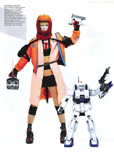  Taemin & Minho in Vogue Korea Magazine December 2011 issue