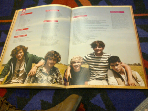  The 1D "Up All Night" Tour Programme!