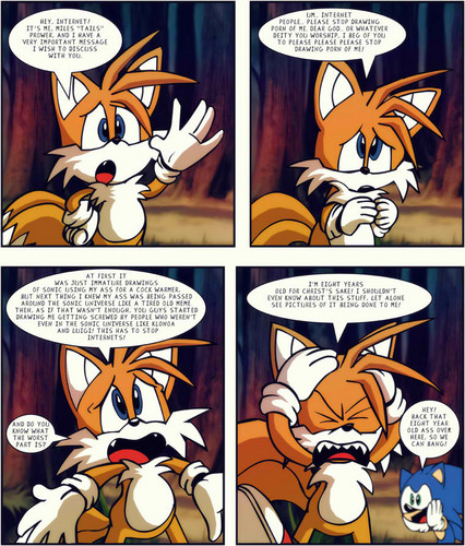 look at this Tails wants to say something!!!