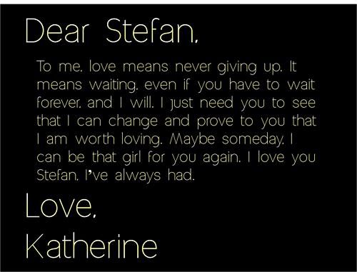  potential letter from Katherine to Stefan