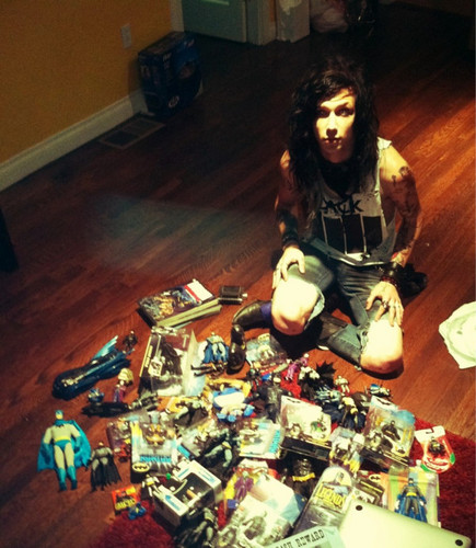  *^*^*Andy with his toys!*^*^*