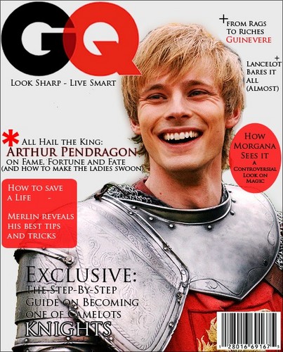  Arthur Makes Cover of GQ