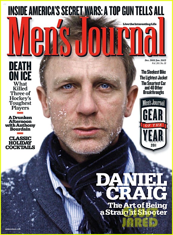 Daniel Craig Covers 'Men's Journal' January 2012 - Daniel Craig Photo ...