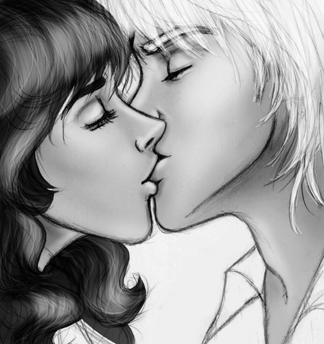  Draco and Hermione baciare