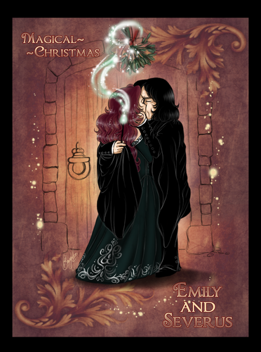  Emily+Severus Chibis - Magical Рождество