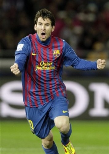  Lionel Messi: Santos FC (0) v FC Barcelona (4) - FIFA Club World Cup [Final]