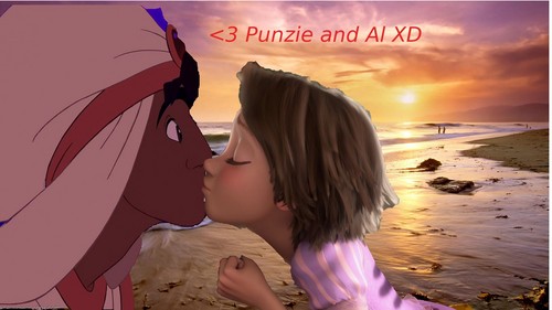  Rapunzel and Аладдин