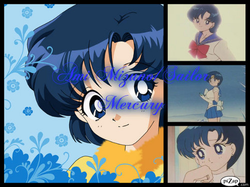Sailor Mercury Collage by Ami_Mizuno
