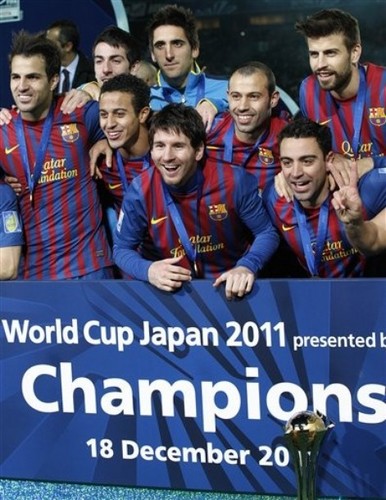  Santos FC (0) v FC Barcelona (4) - FIFA Club World Cup Final: Champions of the World