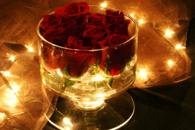  Shining Glass of Roses