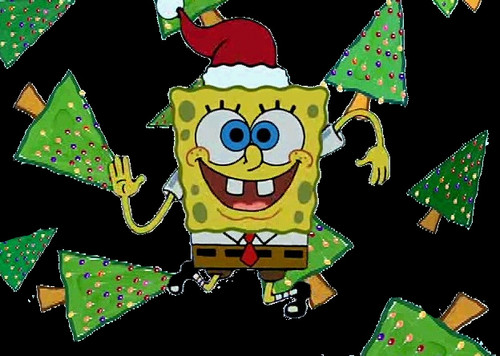  SpongeBob Holiday fondo de pantalla