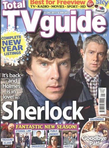  TV Guide featuring Sherlock series 2