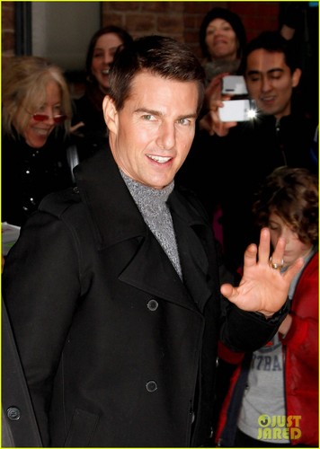  Tom Cruise: Late tampil with David Letterman Visit!