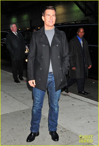  Tom Cruise: Late Zeigen with David Letterman Visit!