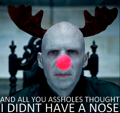  Voldemort The Red Nose Reindeer
