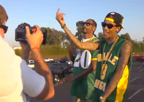  Wiz Khalifa with Snoop Dogg