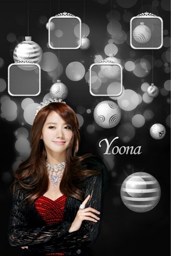  Yoona @ skin winter gift app - Individual 壁紙
