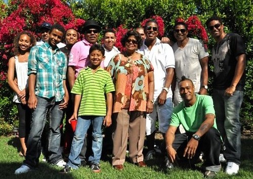  the jackson family katherine jackson with her children and grandchildren