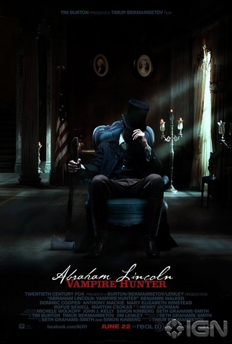  Abraham Lincoln: Vampire Hunter Official movie posters