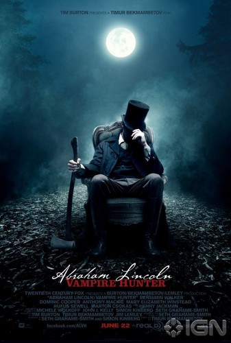  Abraham Lincoln: Vampire Hunter Official movie posters