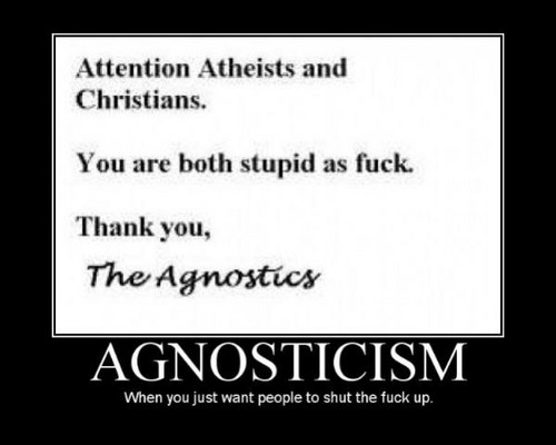  Agnosticism