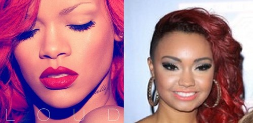  Am i going crazy, or does Leigh-Anne look a bit like Rihanna?