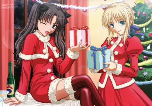 Anime Girl Christmas 