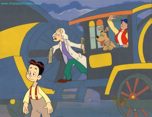  Back to the Future the Animated series Production cel