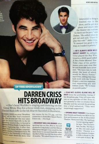  Darren Entertainment Weekly