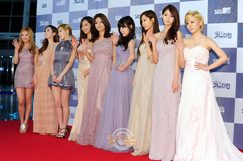  Girls' Generation @ SBS Gayo Daejun Red Carpet