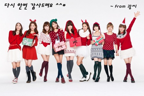  Girls' Generation Vita500 Weihnachten