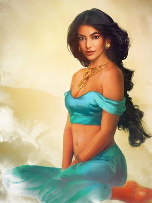  If ディズニー Princesses Were Real...Jasmine