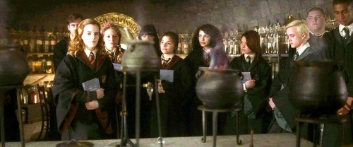  Lavender Brown and Hogwart Students