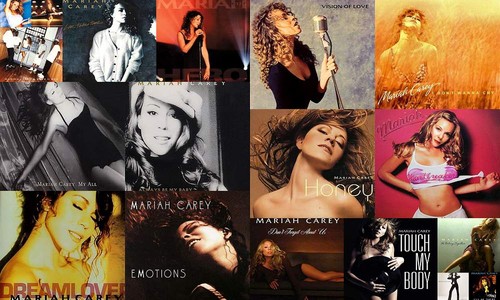  Mariah Carey Billboard Hot 100 Number Ones Collage