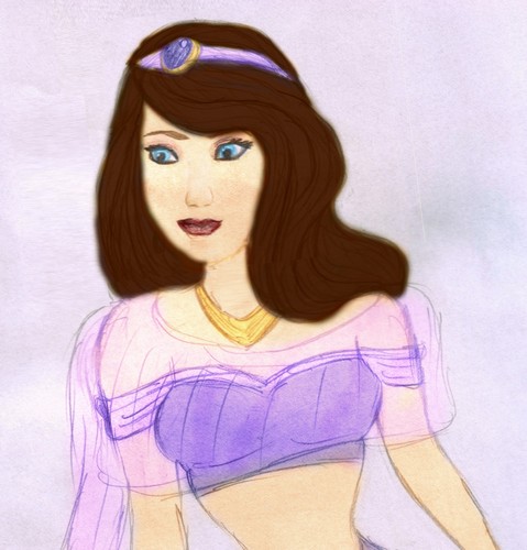  Princesslullaby as Princess jasmin