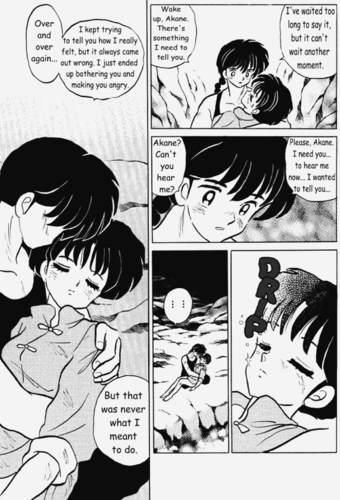  Ranma 1 2 manga ( pieces of volume 38 final) _ ranma's confession