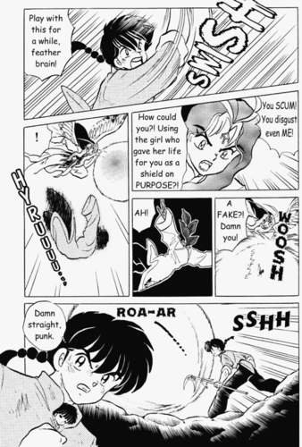 Ranma 1 2 manga (pieces of volume 38)