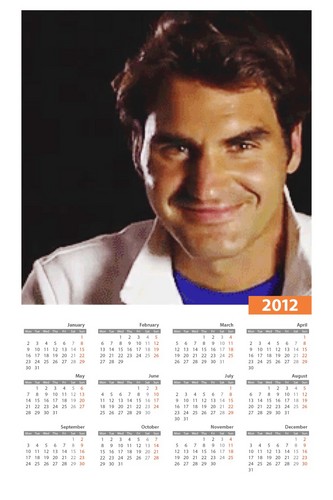  Roger Federer 2012