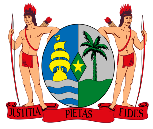  Suriname kanzu, koti of Arms