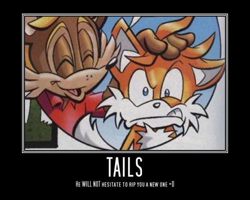  Tails Modivational poster