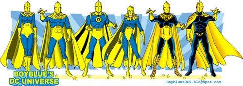 The evolution of Doctor Fate from the JSA