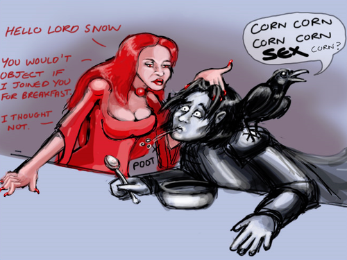  Melisandre & Jon Snow