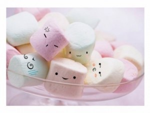  cute marshmallows