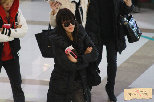  tiffany SNSD Airport to 日本